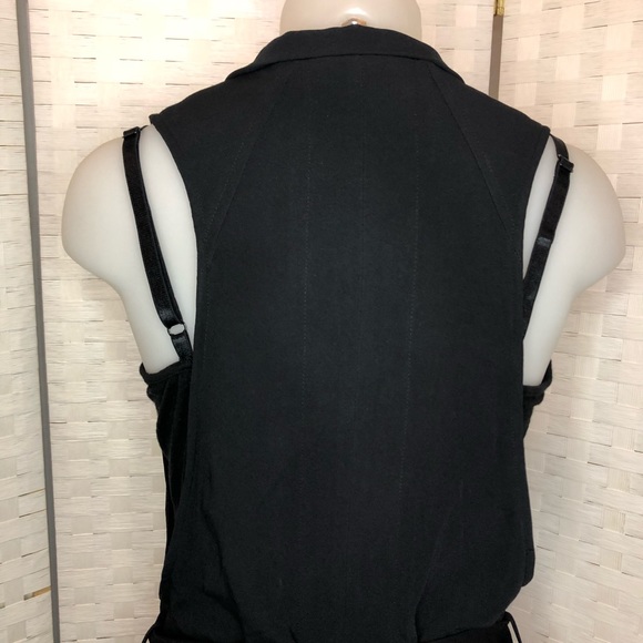 NWT Helmut Lang Long Torsion Vest Sz P - Picture 6 of 9